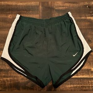 Nikes Dark Green DriFit Shorts (Women’s XS)